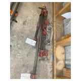 GROUP OF MISC PIPE CLAMPS