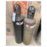 PAIR OF ACETYLENE  TANKS
