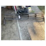 LARGE ROLLER BASKET, 6 FT LENGTH, CUSTOM MADE