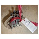 GROUP OF SMALL C CLAMPS