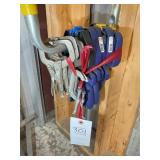 GROUP OF MISC CLAMPS, PLASTIC AND METAL