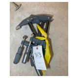 GROUP OF SMALL BAR CLAMPS