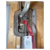 GROUP OF LARGE C CLAMPS