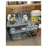 CONTENTS OF METAL SHELVING UNIT, NUTS, BOLTS, SCRE