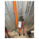 28 IN CABLE CUTTERS AND PIPE BENDER
