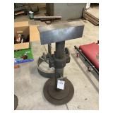 PAIR OF HOME MADE PEDESTAL STANDS