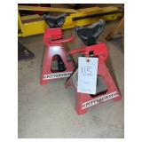 PAIR OF PITTSBURGH 3 TON JACK STANDS