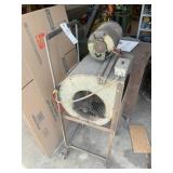 HOME MADE SQUIRREL FAN ON STAND