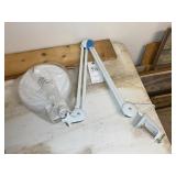 FLUORESCENT SWING ARM MAGNIFYING LAMP