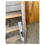 GROUP OF METAL RULERS