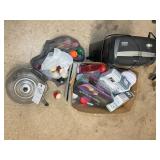 MISC GROUP INCLUDING POOL BALLS, PLASTIC STORAGE C