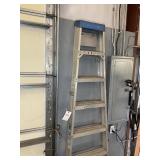 WERNER 8 FT ALUMINUM STEP LADDER