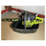POULAN WOODSMAN, 16 IN CHAIN SAW WITH CASE