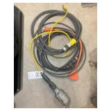 GROUP INCLUDING DROP CORD, EXTENDER, AND WORK LIGH