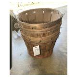GROUP OF APPLE BASKETS