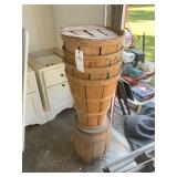 GROUP OF APPLE BASKETS