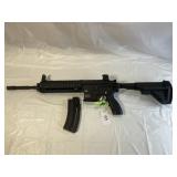 HK 416D .22LRHV CAL RIFLE, SN HK003284, 17.5 IN