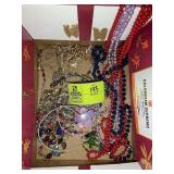 GROUP OF COSTUME JEWELRY NECKLACES