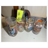 BATMAN LAMP AND STAR WARS COKE GLASSES