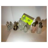 GROUP OF SALT AND PEPPER SHAKERS