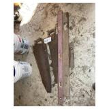 TOBACCO TRANSPLANTER AND WOODEN LEVELS