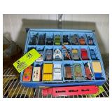 MATCHBOX CARRY CASE WITH ASSORTED MATCHBOX, HOT WH