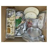 GROUP OF WILTON CAKE MOLDS AND ACCESSORIES