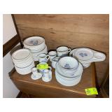 54 PCS OF PFALTZGRAFF STONEWARE PLATES AND SERVING