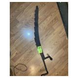 VINTAGE HAY SAW/KNIFE, 37 IN