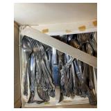 GROUP OF OLD COMPANY PLATE FLATWARE
