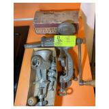 GROUP OF MEAT GRINDERS