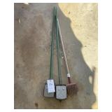 GROUP OF PECAN PICKER UPPERS
