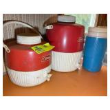 GROUP OF WATER COOLERS, COLEMAN AND OTHERS
