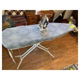 IRONING BOARD AND BLACK AND DECKER IRON, NO CONTEN