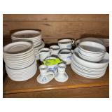 54 PCS OF PFALTZGRAFF STONEWARE PLATES AND SERVING