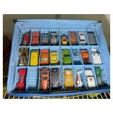 MATCHBOX CARRY CASE WITH ASSORTED MATCHBOX, HOT WH
