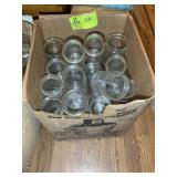 BOX OF ASSORTED CANNING JARS