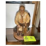 TOM CLARKE GNOME, GREY MD 1983, NOT SIGNED