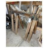PAIR OF SAW HORSES