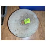 MILL STONE 13 IN DIAMETER