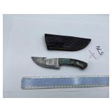 XROSSROADS CUTLERY HANDMADE DAMASCUS STEEL FIXED B