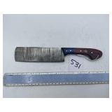 XROSSROADS CUTLERY HANDMADE DAMASCUS STEEL FIXED B