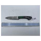 XROSSROADS CUTLERY HANDMADE DAMASCUS STEEL FIXED B