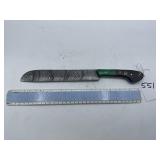 XROSSROADS CUTLERY HANDMADE DAMASCUS STEEL FIXED B