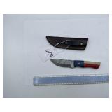 XROSSROADS CUTLERY HANDMADE DAMASCUS STEEL FIXED B