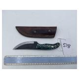 XROSSROADS CUTLERY HANDMADE STEEL FIXED BLADE KNIF