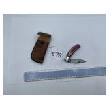 XROSSROADS CUTLERY HANDMADE DAMASCUS STEEL FOLDING