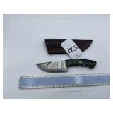 XROSSROADS CUTLERY HANDMADE DAMASCUS STEEL FIXED B