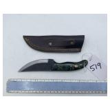 XROSSROADS CUTLERY HANDMADE STEEL FIXED BLADE KNIF