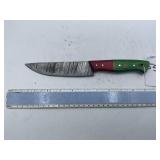 XROSSROADS CUTLERY HANDMADE DAMASCUS STEEL FIXED B